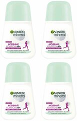 Garnier/ Дезодорант-антиперспирант женский Garnier Mineral активный контроль/ 4 шт. по 50 мл