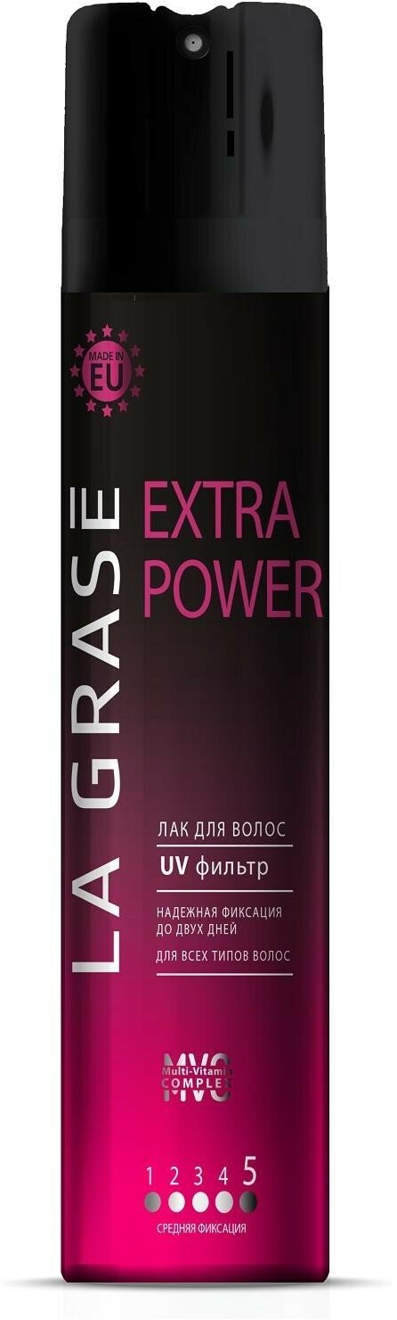 Лак для волос La Grase Extra Power, 75 мл