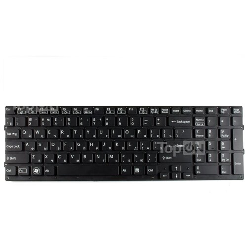 клавиатура для ноутбука sony vaio vpc cb vpc cb17 серебристая Клавиатура для ноутбука Sony Vaio VPC-CB, VPC-CB17, VPCCB17 (p/n: 148954821, 9Z. N6CBF.00R, NSK-SE0BF)