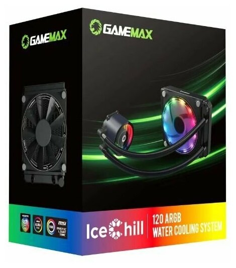 GameMax Ice Chill 120 ARGB (Intel LGA2066/2011 v3/2011/115x// AMD AM4/AM3+/AM3/AM2+/AM2/FM2+/FM2)