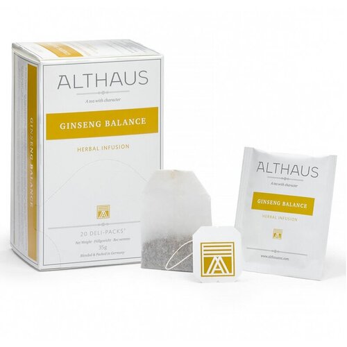 Чай Althaus Ginseng balans Deli Pack 20пакетиков x 1.75г