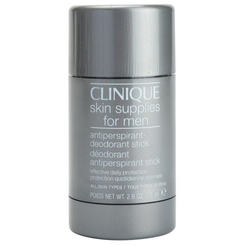 Clinique Дезодорант-антиперспирант стик For Men 75 мл 75 г 4300₽