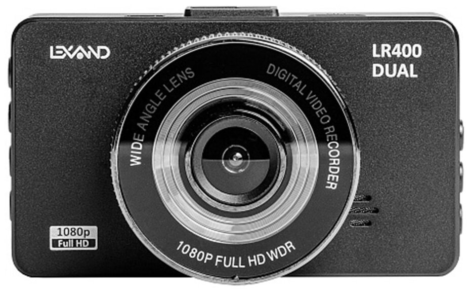 Видеорегистратор LEXAND LR400 DUAL 1920х1080p, черный