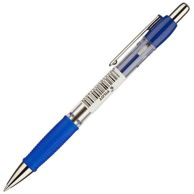 Ручка Ручка шариковая PILOT BPGP-20R-F авт. резин. манжет. синяя 0,32мм Япония