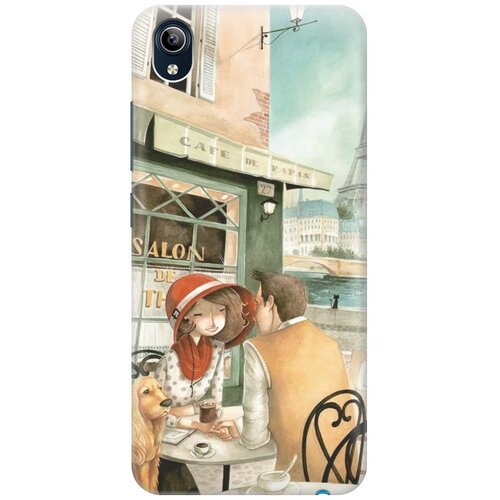 фото Re:pa накладка transparent для vivo y91c с принтом "sweet paris"