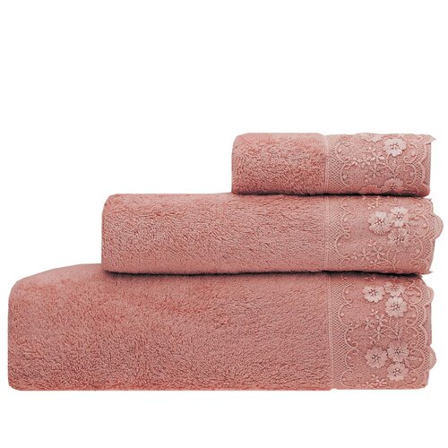 фото Tana home collection полотенце valeri цвет: пудра (70х130 см) br42126