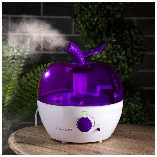 Luazon Home Увлажнитель воздуха Luazon LHU-02 ультразвуковой 24 л 25 Вт бело-фиолетовый 258700₽