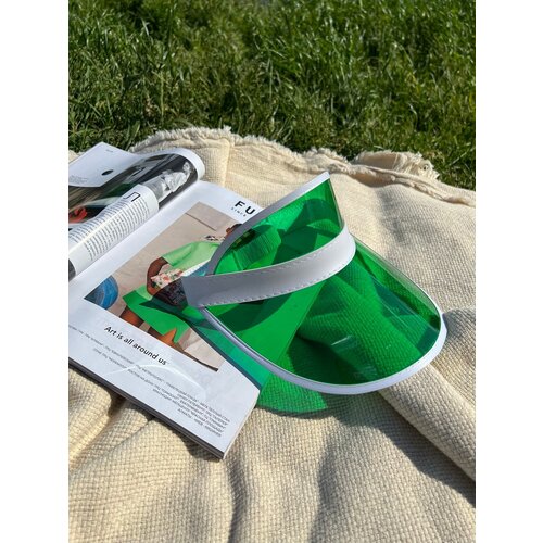 Козырек бини YuliyaMoon летний, размер 52-54, зеленый