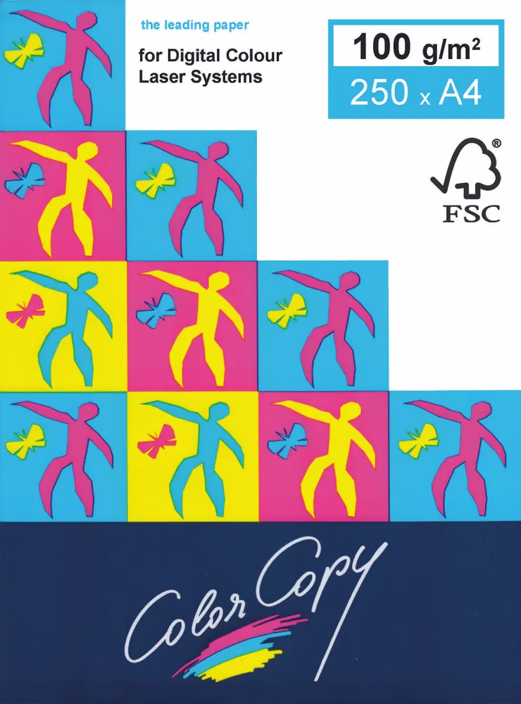 Бумага COLOR COPY, А4, 100 г/м2, 500 л., для полноцветной лазерной печати, А++, Австрия, 161% (CIE), A4-33709 - фото №8