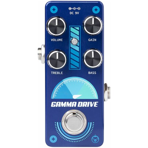 Педаль эффектов Pigtronix Gamma Drive Micro pigtronix gamma drive micro гитарный эффект overdrive