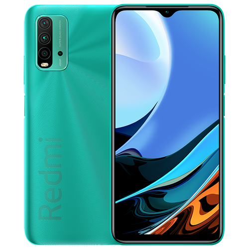 фото Смартфон xiaomi redmi 9t 4/64gb, ocean green