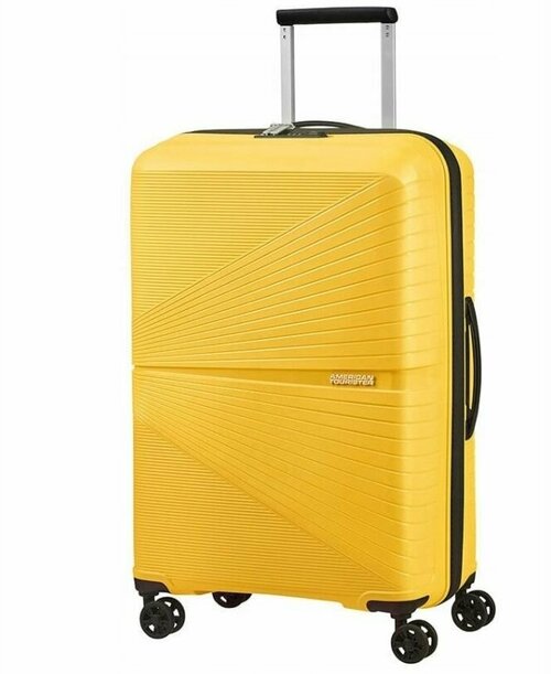 Чемодан American Tourister, желтый