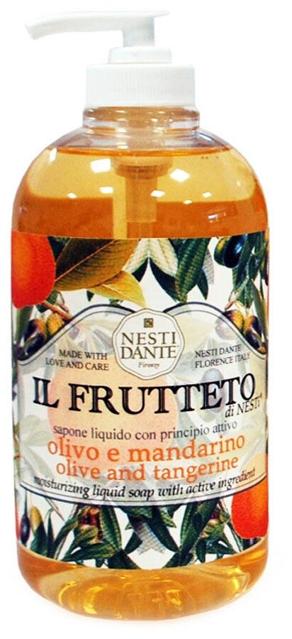 Жидкое мыло Nesti Dante IL Frutteto Оливковое масло и мандарин - Parfum-City