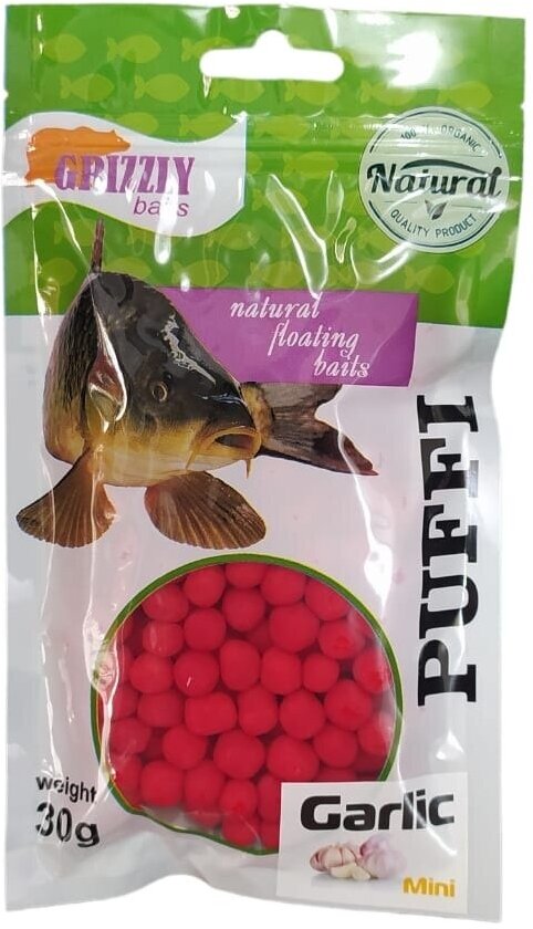 Воздушное тесто Grizzly Baits Puffi 30 грамм "Чеснок"