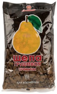 Grillkoff Щепа для копчения «Премиум», груша, 1.5 л, 0.25 кг, 1.5 л