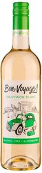 Вино белое сухое Bon Voyage Sauvignon Blanc безалкогольное 0,75 л