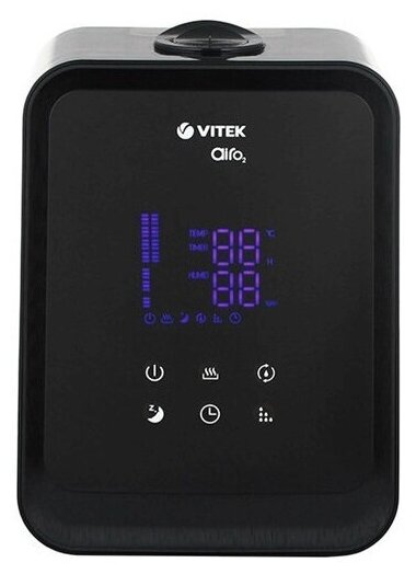 Увлажнитель воздуха с функцией ароматизации VITEK VT-2331, черный - фотография № 2