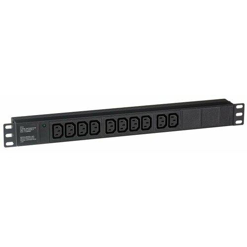 Блок розеток ExeGate ServerPro PDU-19H003 10шт, 1U, 19