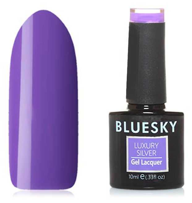 Гель-лак №219 Luxury Silver 10 мл, BLUESKY