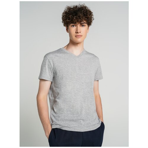 фото Футболка с кор.рукавом твое 73768 размер l, светло-серый меланж, men