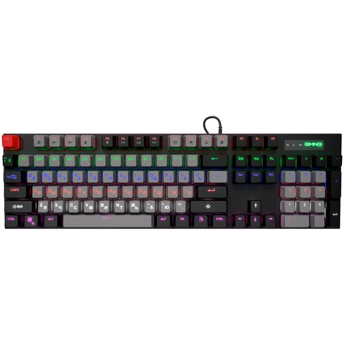 Клавиатура Оклик GMNG 945GK WB механическая черный USB Multimedia for gamer LED 275200₽