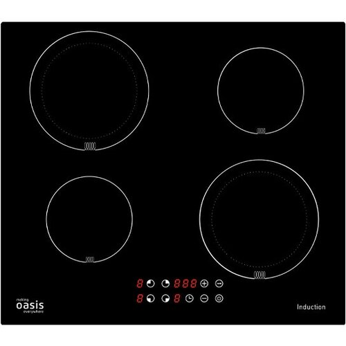 Электрическая варочная поверхность индукция Oasis P-IBS7кВт58х51х6см152кВтчёрный 1709900₽