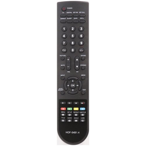 фото Пульт huayu hof-54b1.4 для tv+dvd elenberg