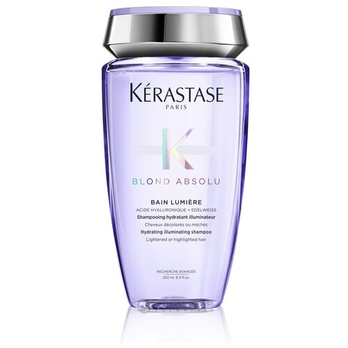 Kerastase шампунь Blond Absolu Bain Lumiere, 250 мл kerastase шампунь ванна blond absolu bain ultra violet фиолетовый нейтрализующий желтые полутона 250 мл