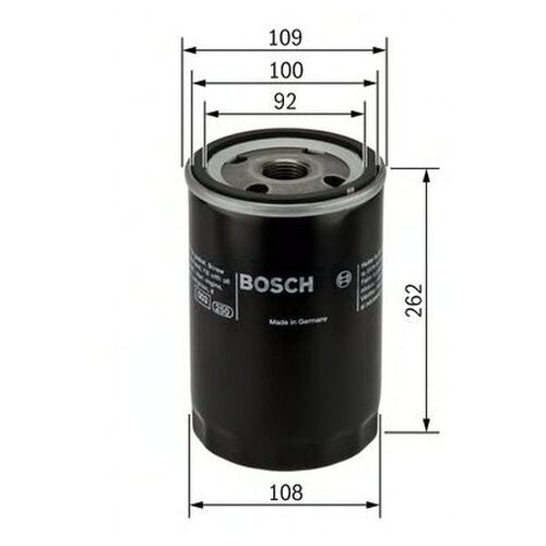 BOSCH Фильтр масляный [Standart version H260 D108] 1шт