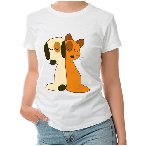 фото Футболка roly, размер s, белый