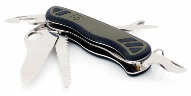 Нож перочинный Victorinox Trailmaster (0.8461.MWC941) 111мм 10функций камуфляж пустыни карт.коробка - фото №14