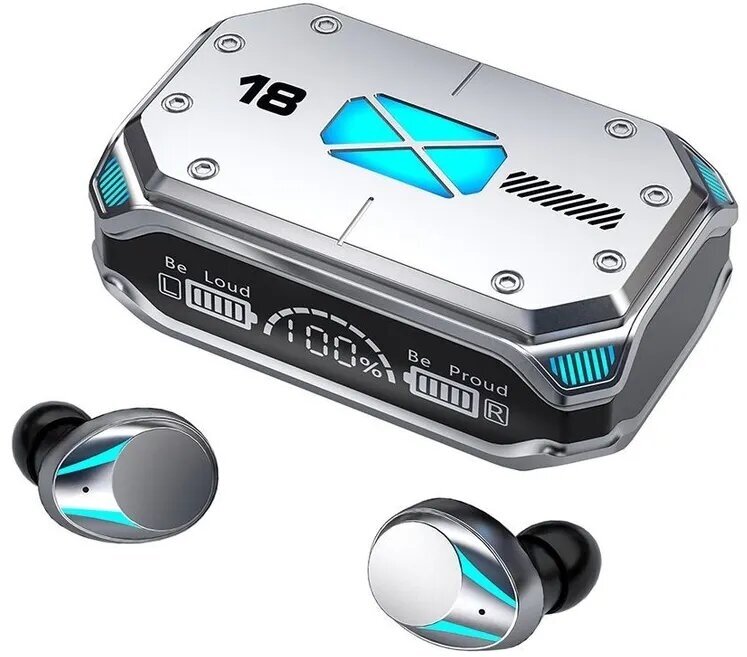 Беспроводные наушники Bluetooth DAMIX М41, HI-FI, c микрофоном, активное шумоподавление