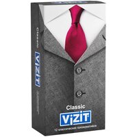 Презервативы VIZIT Classic, классические, 12 шт