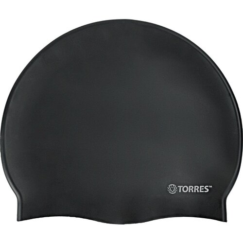 секундомер torres stopwatch sw 001 53711-81622 Шапочка для плавания TORRES Flat, SW-12201BK, черный, силикон