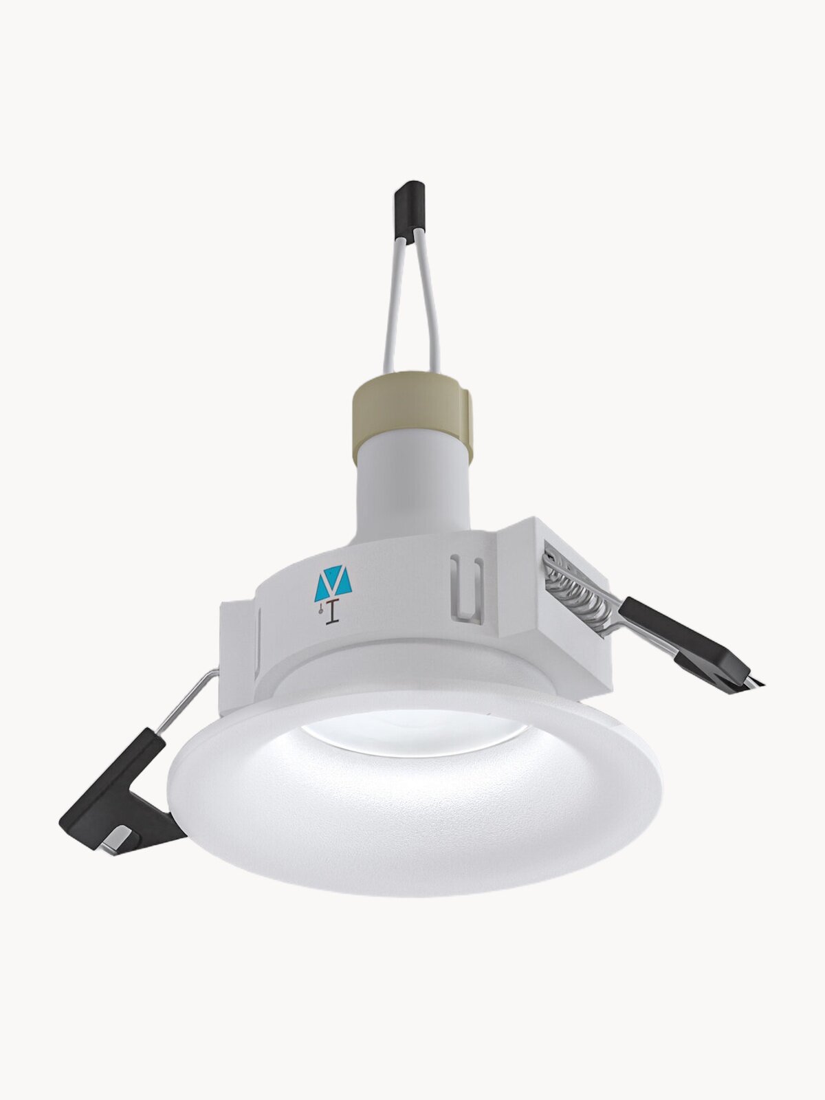 Встраиваемый светильник Interior Light BL003R-W Atom 1xGU10, 10Вт, белый, пластик/металл, IP20