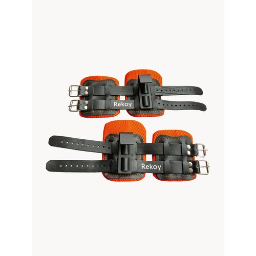 Тренажер для растяжки спины/гравитационные ботинки Rekoy F10-LIGHT, оранжевые