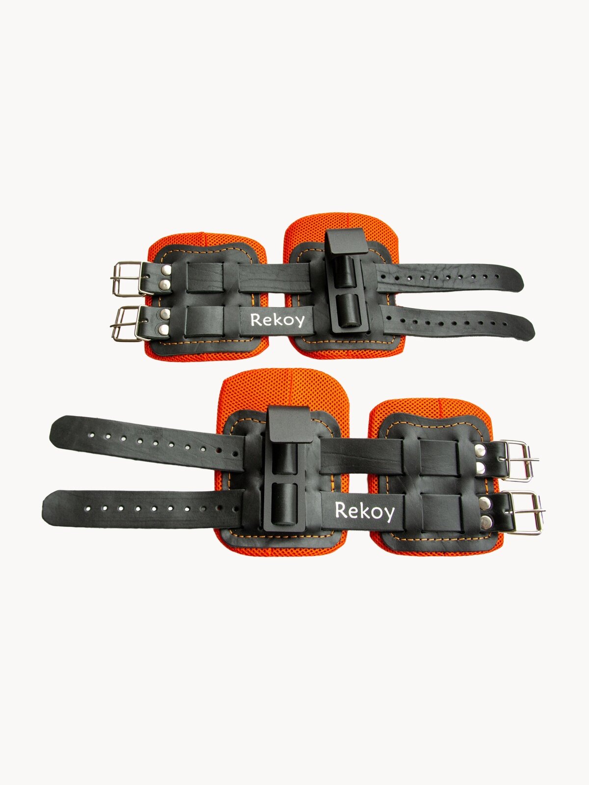 Тренажер для растяжки спины/гравитационные ботинки Rekoy F10-LIGHT, оранжевые