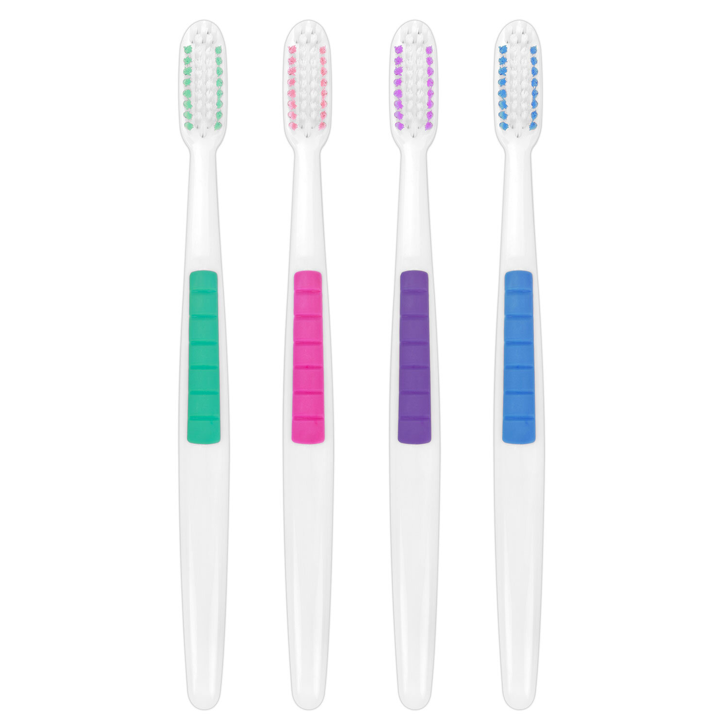 Упаковка 6 шт. Зубная щетка жесткая CLASSIC WHITENING, комплект 12 шт. (10 + 2 в подарок), LAIMA DENT, 609694