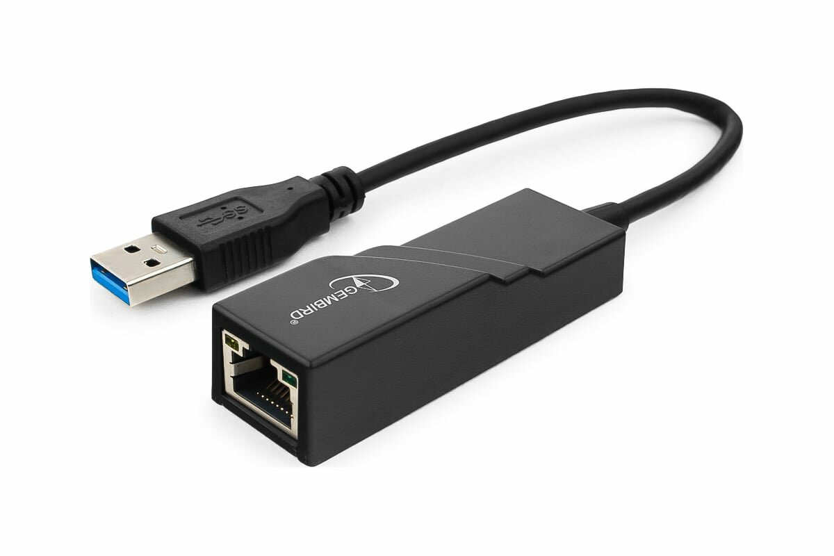 Gembird Сетевой адаптер Ethernet USB 3.0 - Fast Ethernet adapter NIC-U3 — фото 1