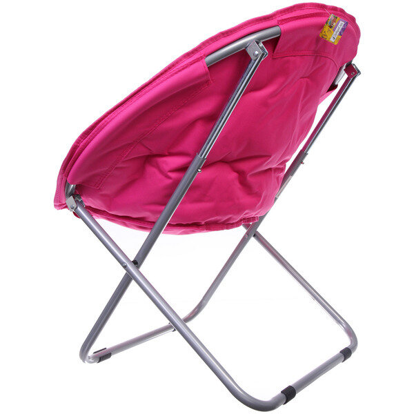 фото Кресло складное 75*60*75 см «Луна», розовый ДоброСад