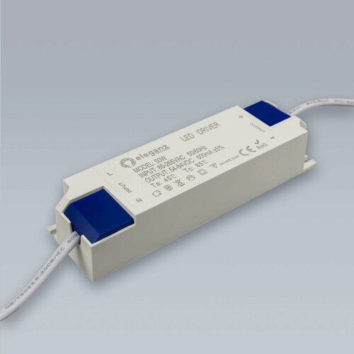 Изображение товара Драйвер для светодиодной рамочной панели 50w Eleganz IP33, 1 шт.
