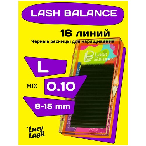 Le Maitre ресницы Lash Balance L 010 8-15 мм 358₽
