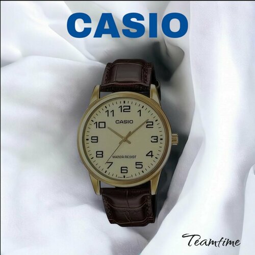 фото Наручные часы casio, золотой