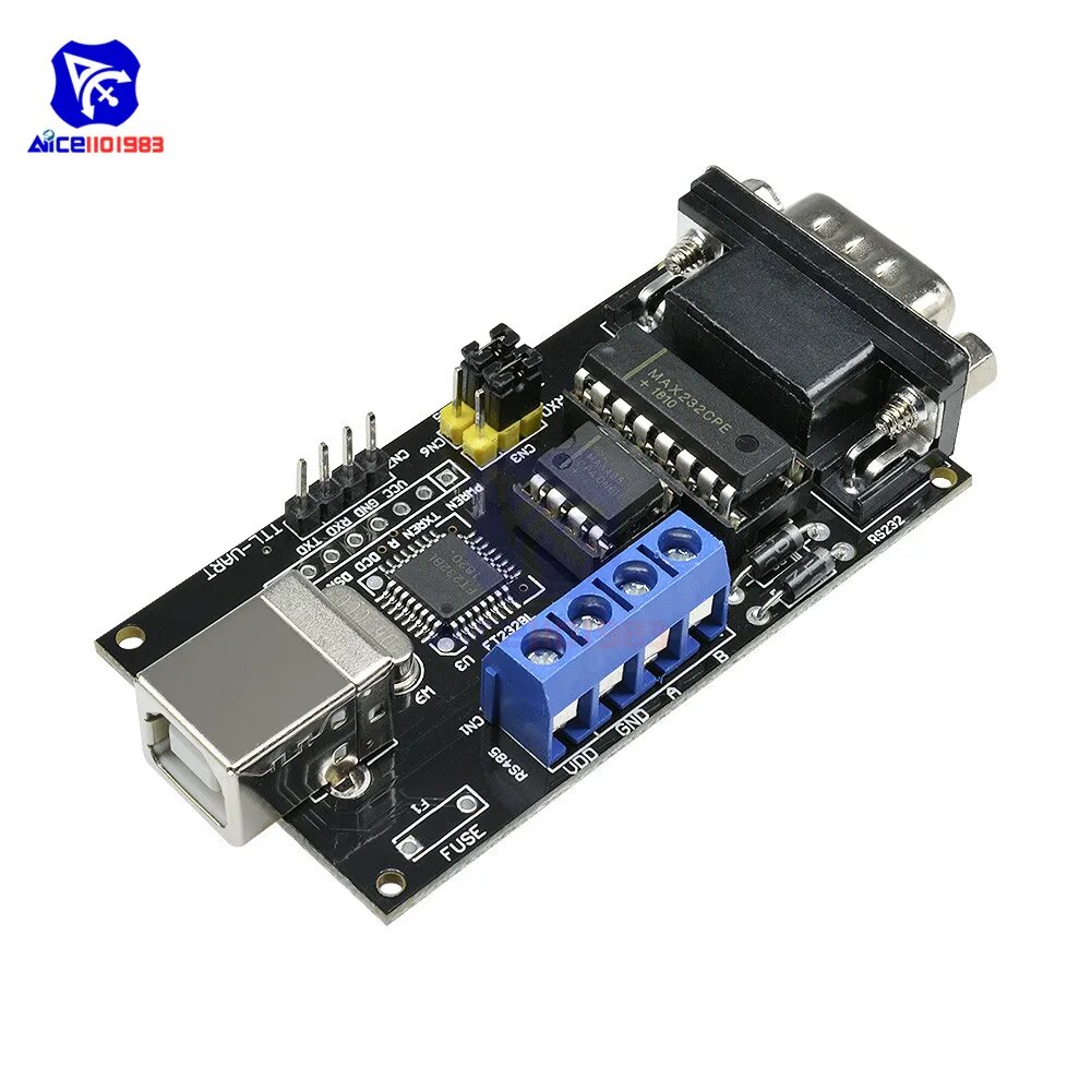 Конвертер USB-RS232/TTL/RS485 diymore FTDI FT232BM