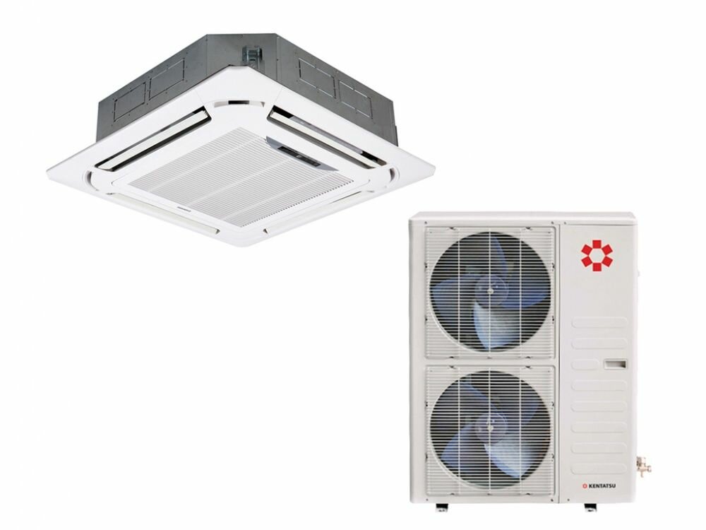 Кассетный кондиционер Kentatsu KSVQ176HFAN3/KSUT176HFAN3/-40