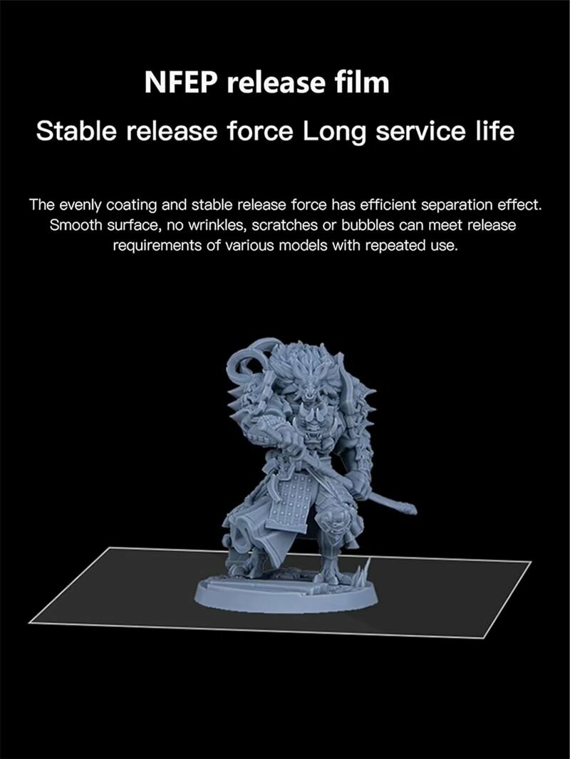 Пленка PFA для 3D-принтеров Uniformation GK3 Ultra, 5 шт — фото 1