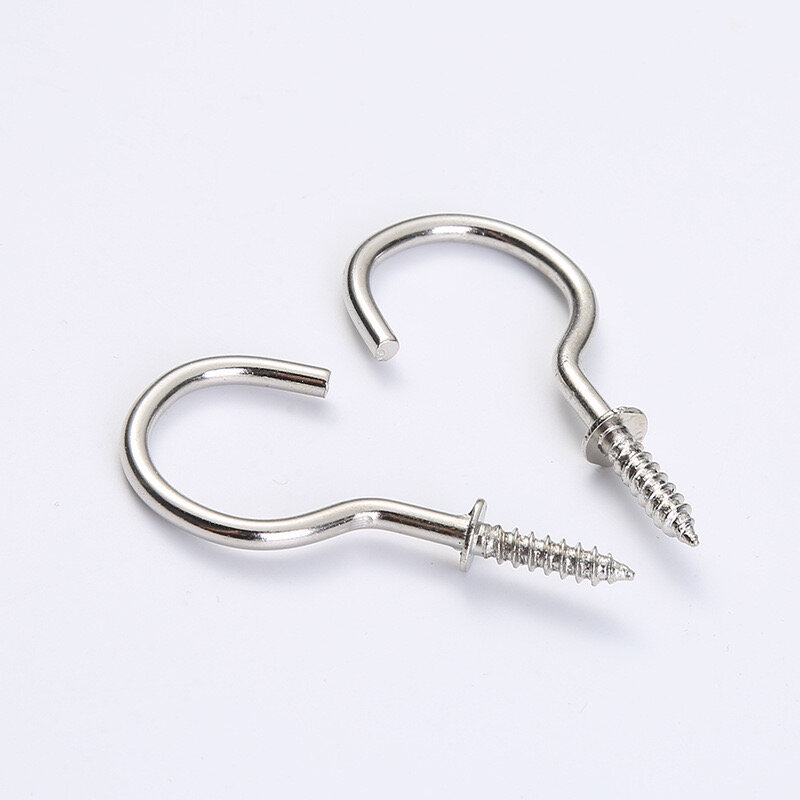 Крючки для одежды, для ванной, настенные, для дачи и дома, 15 шт, цвет серебро, D'Mari — фото 1