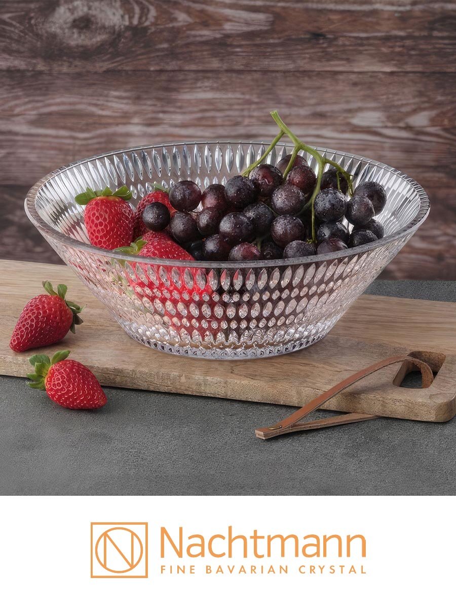 Салатник Nachtmann Ethno диаметр 27.5 см объём 2.385 л хрустальное стекло