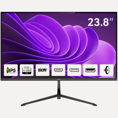 Изображение товара 23.8" Монитор Aiwa MD2410, IPS, 1920x1080, 180 Гц (MD2410)