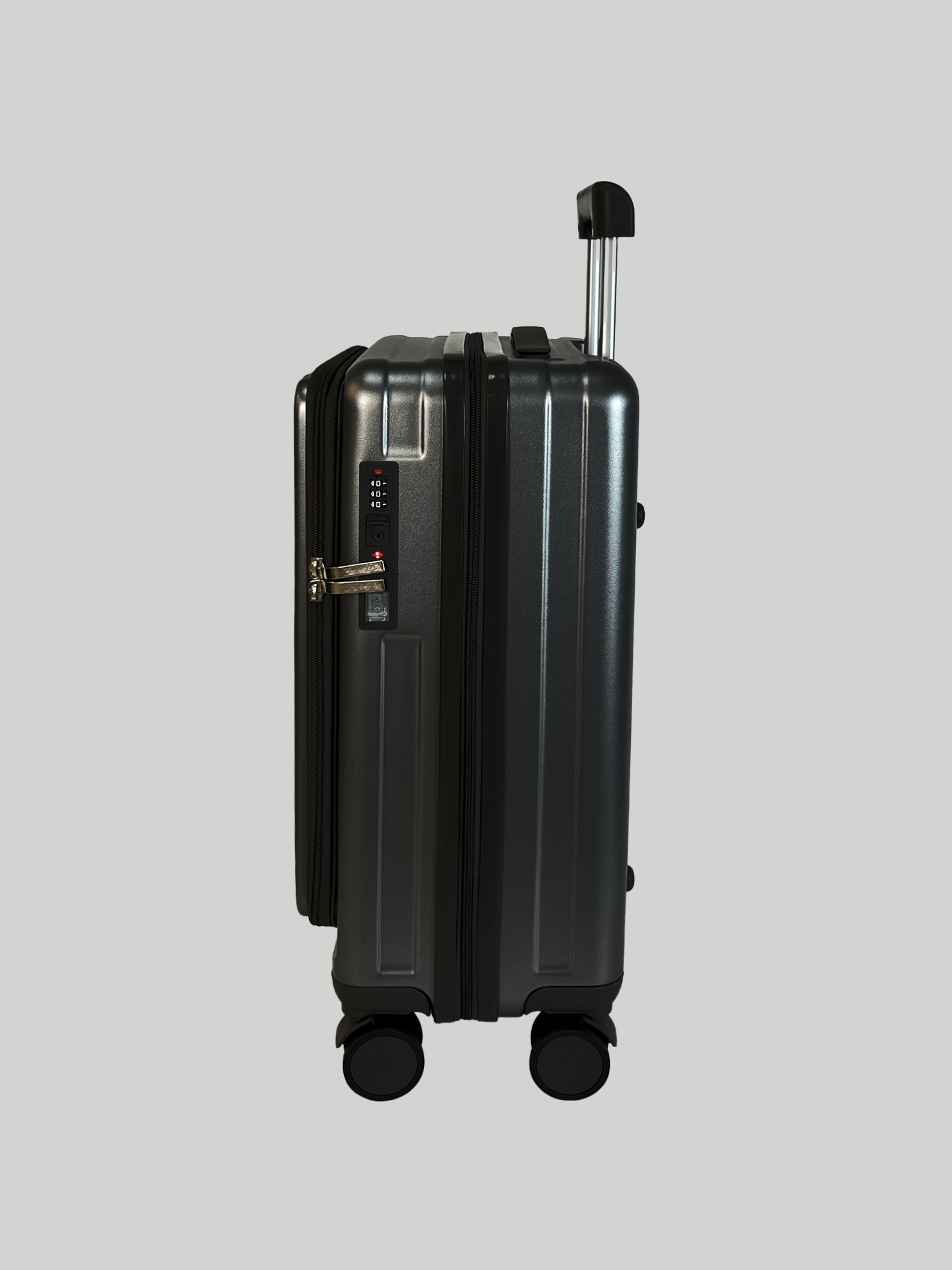 Чемодан , 38 л, black — фото 1